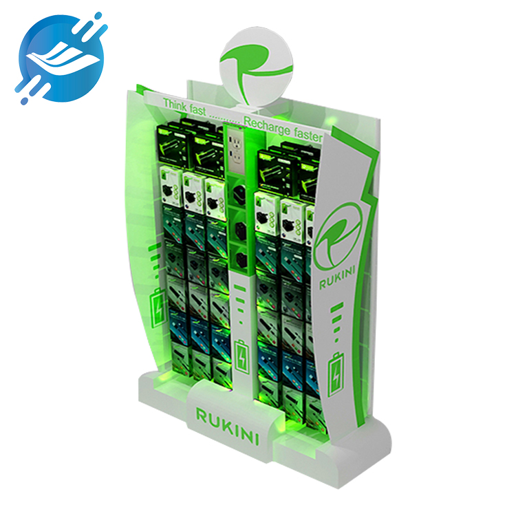 Various colors & large capacity metal floor standing smart tool display rack | Youlian