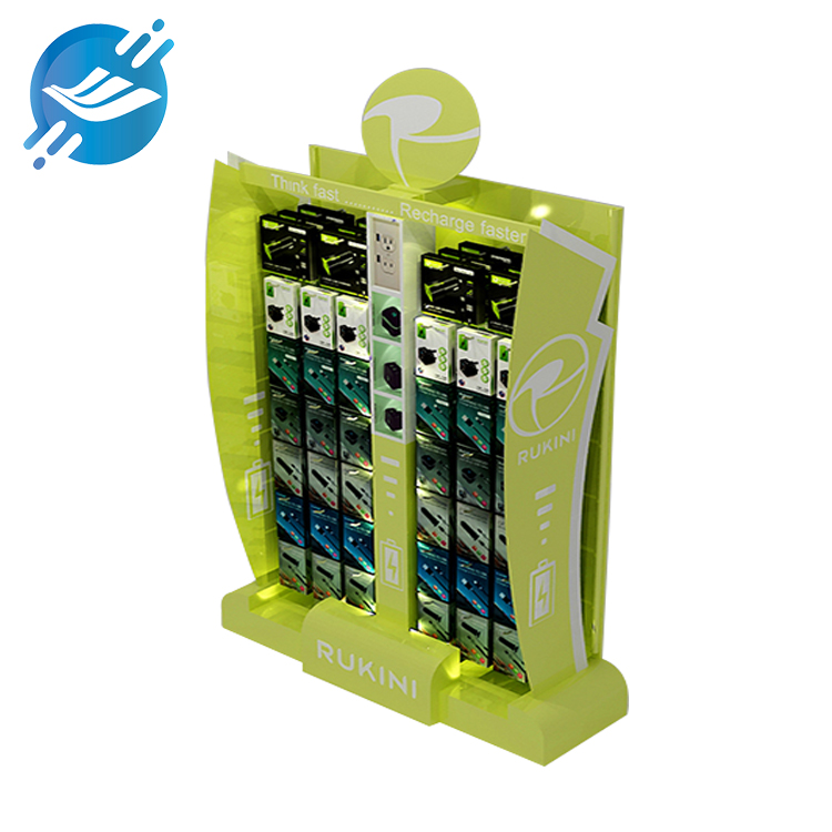 Various colors & large capacity metal floor standing smart tool display rack | Youlian