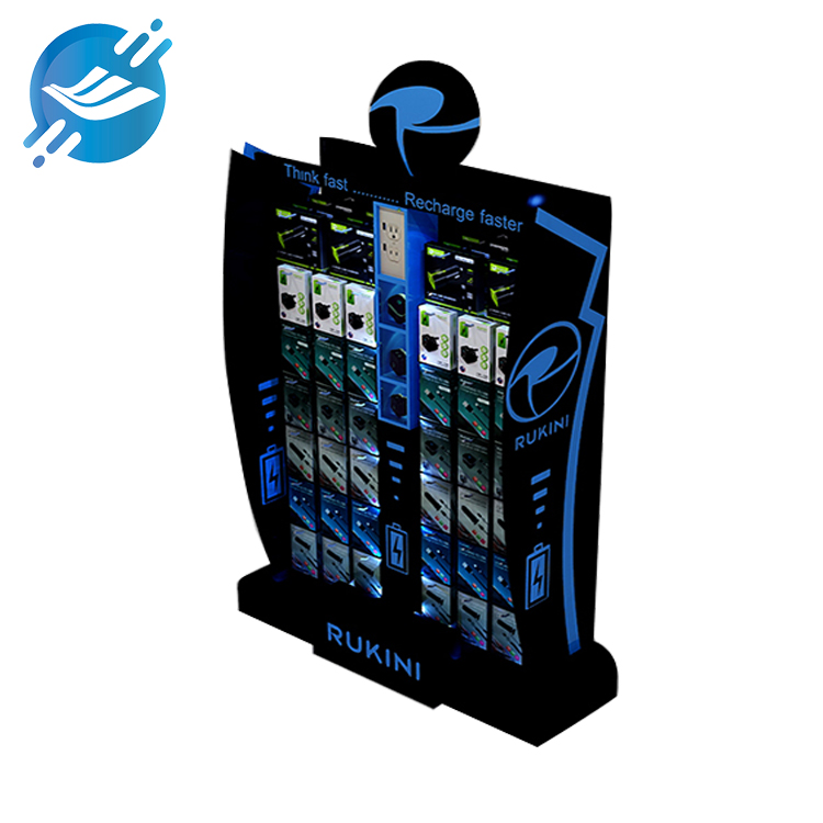 Various colors & large capacity metal floor standing smart tool display rack | Youlian