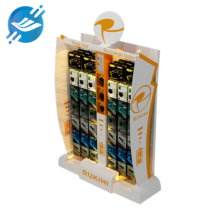 Various colors & large capacity metal floor standing smart tool display rack | Youlian