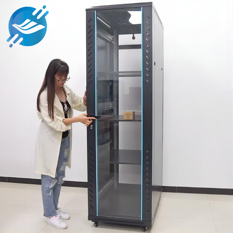 Computer equipment server network cabinet 42u 19 inch standing cabinet