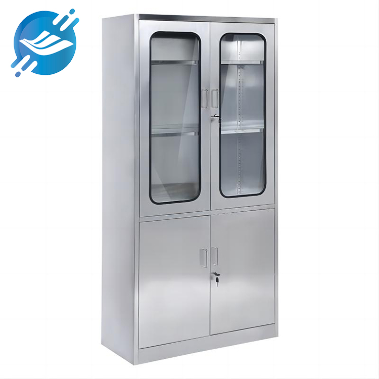 Medical apparatus and instruments storage metal hospital cabinet