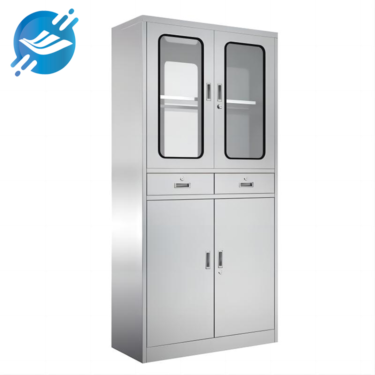 Medical apparatus and instruments storage metal hospital cabinet